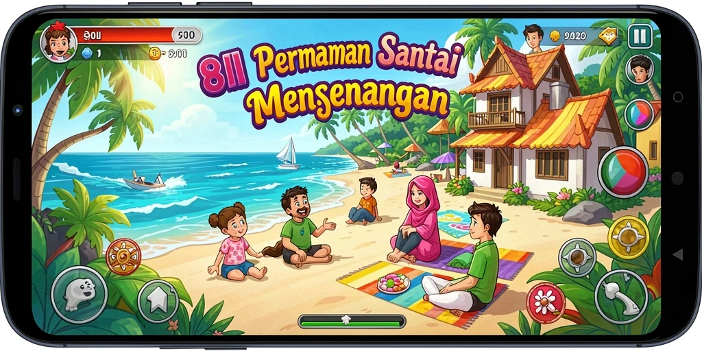 Gameplay seru dan menyenangkan dalam 8II