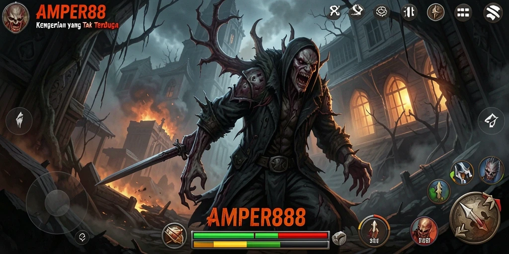 Gameplay AMPER88 yang menegangkan dan penuh kengerian.