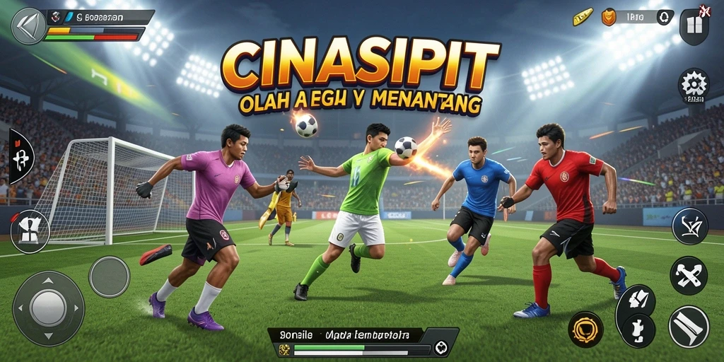 Tampilan menarik saat bermain CINASIPIT dengan teman-teman.