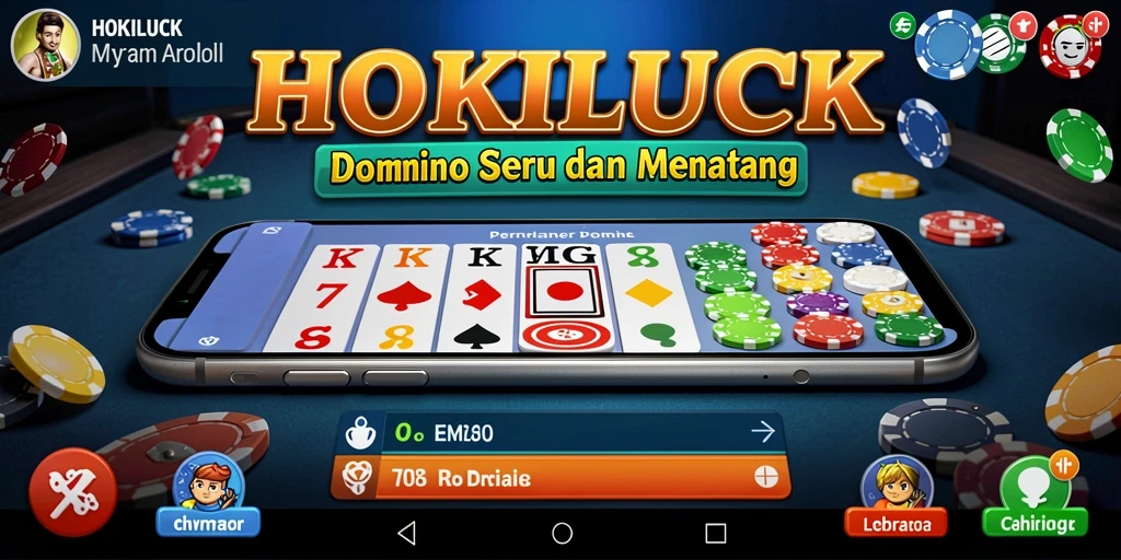 Tampilan gameplay HOKILUCK yang seru dan mendebarkan.