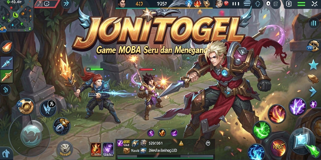 Tampilan gameplay seru dan strategis dalam JONITOGEL.