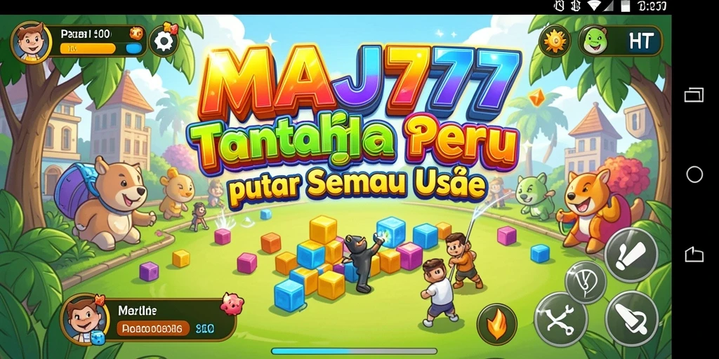 Tampilan gameplay seru dan menantang di MAJ777.