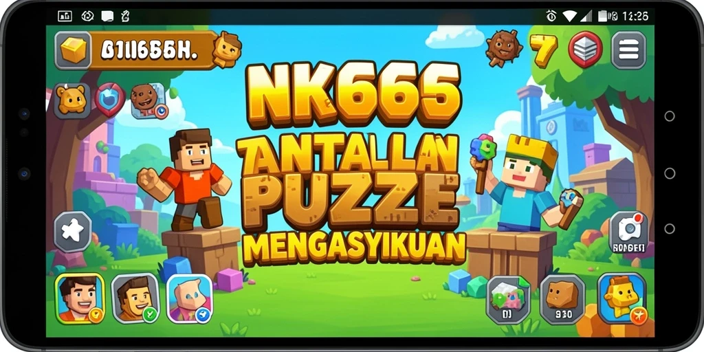 Screenshot NK666 menampilkan gameplay puzzle yang menantang dan menarik.