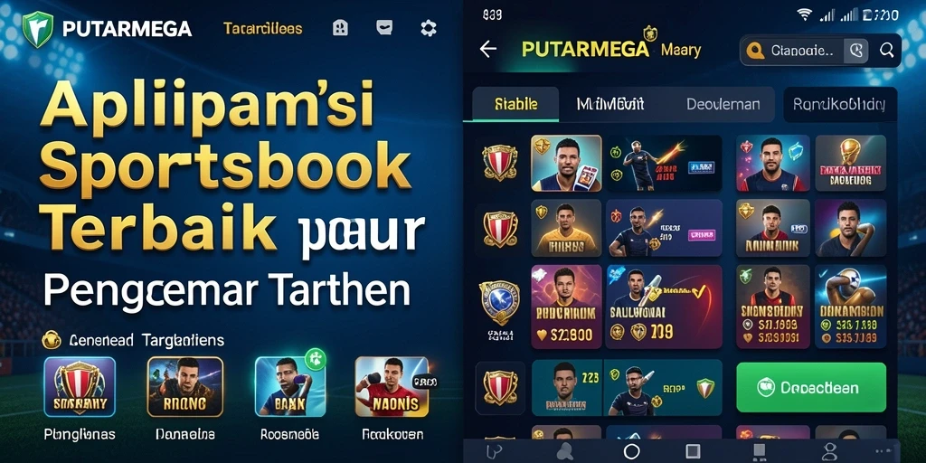 Tampilan screenshot utama PUTARMEGA dengan gameplay taruhan langsung.