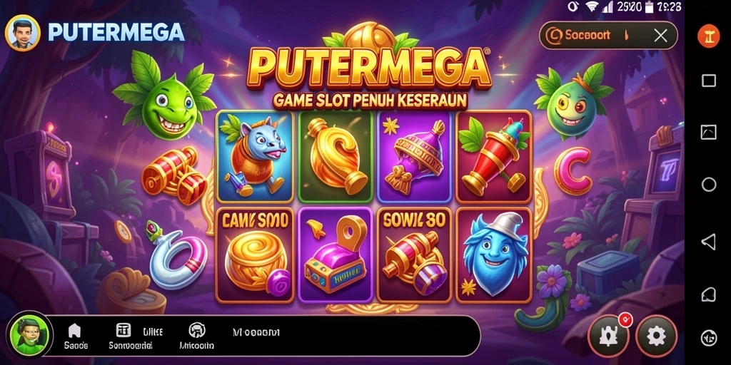 Tangkapan layar PUTERMEGA menampilkan gameplay Slot yang seru dan interaktif.