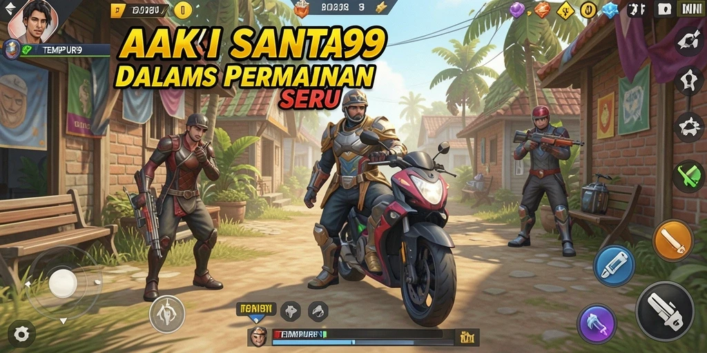 Tangkapan layar yang menunjukkan keseruan gameplay TEMPUR99.