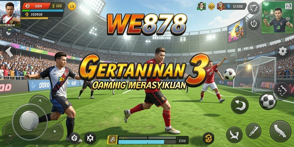 Tampilan gameplay seru WE878 dalam gaya Match-3.