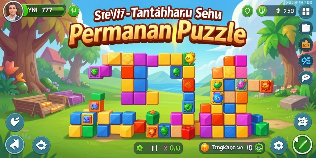 Screenshot YN777 menampilkan gameplay Puzzle yang seru dan penuh tantangan.