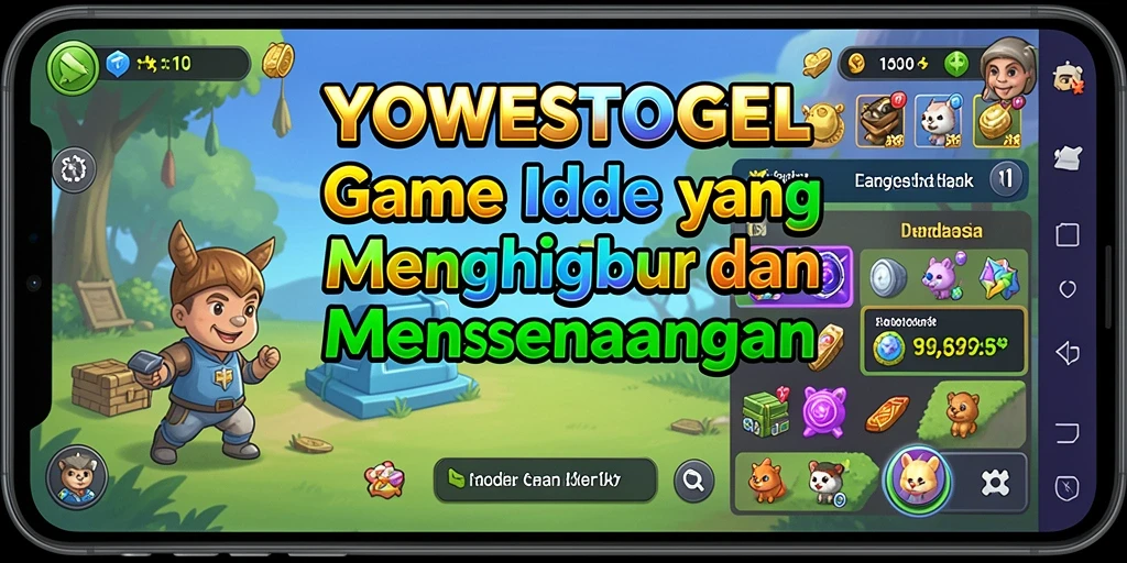 Gameplay santai YOWESTOGEL yang menghibur di layar.